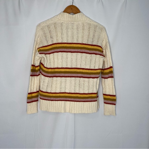 NWT Madewell Striped Diaz Open Cardigan - Picture 4 of 11